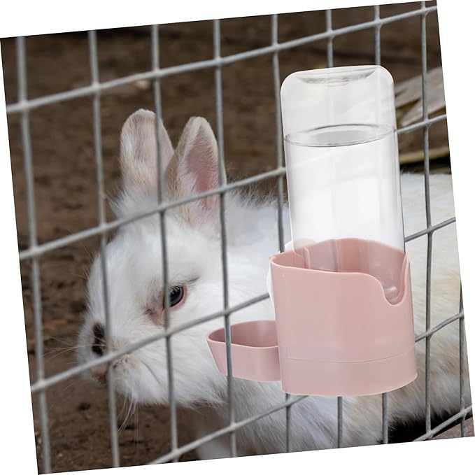 Yardwe Dog Water Bottle Pet Water Dispenser Portable for Busy Parents Auto Refill Rabbit Feeders for Cages