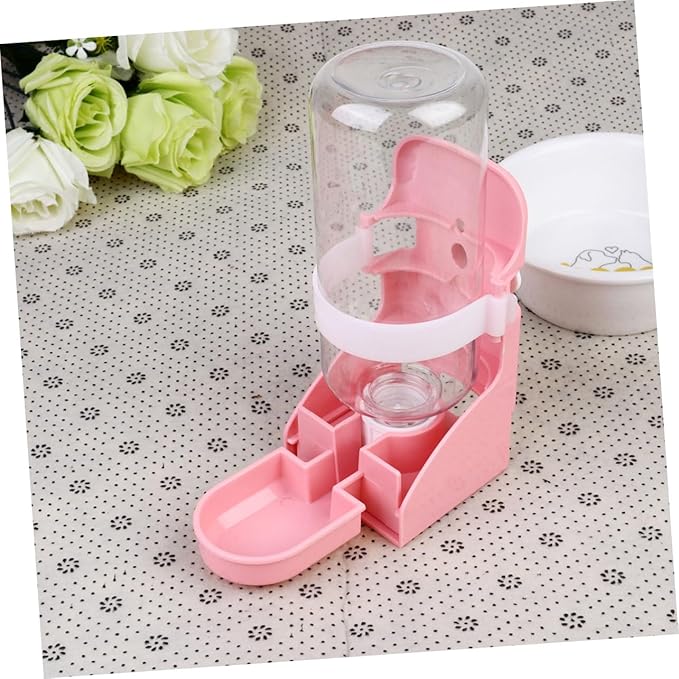 Yardwe Dog Automatic Water Bowl Pet Drinking Feeder 500ml Pet Water Bottle Leakproof Dispenser