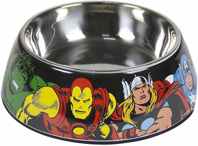 Cerdá - for Fan Pets, Avengers Pet Feeder - Officially Licensed Marvel, Multicolor, s