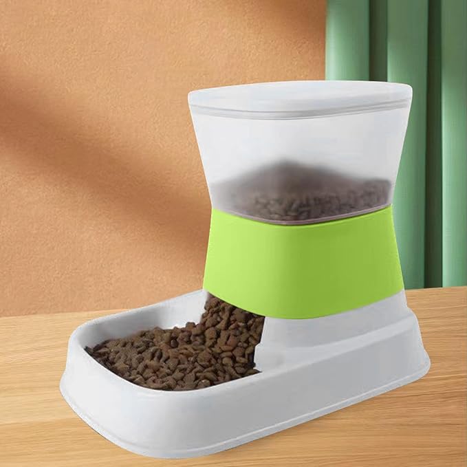 Automatic Pet Feeder, Stable Cat Food Dispenser with Large Capacity, Detachable, for Dogs and Cats, Suitable for Short Trips