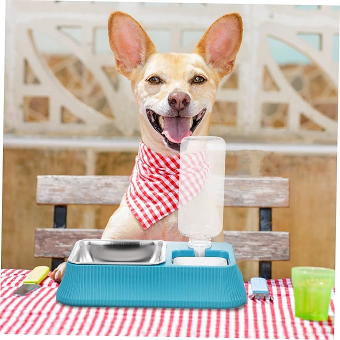 Automatic Water Dispenser PET Bowl Detachable Dog Feeder for Cats Dogs Indoor Non-Slip PET Water Bowl Fall Design