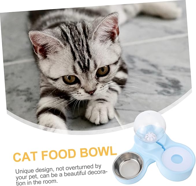 Automatic Cat Feeder Cat Fountain Pet Water Dispenser No Spill Design Healthier Pet Hydration