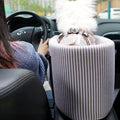 Dog Car Seats for Small Dogs and Cat Up to 10 Lbs,Dog Booster Car Seat ON Car Armrest Center Console Dog Cat Travel Seat Carrier Bed Puppy Console for SUV Secure Safety Seat