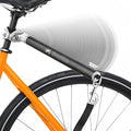 V2.0-180° Rotating Dog Bike Leash - with Shock Absorbers and Quick Attach Mechanism | Carbon Fiber | Detachable, Adjustable for The Smoothest Ride- Patent Pending (Black)