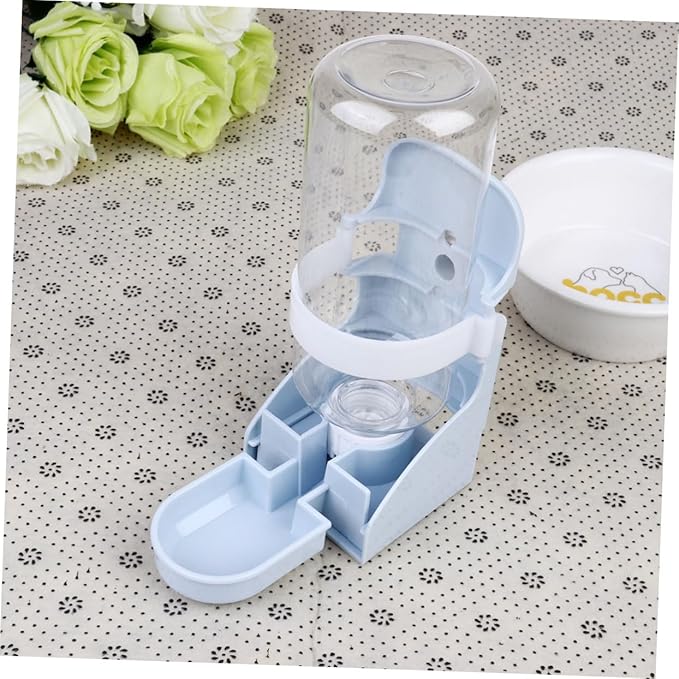 GANAZONO Portable Automatic Pet Water Dispenser for Water Bottle Cat Cage Dog Stuff