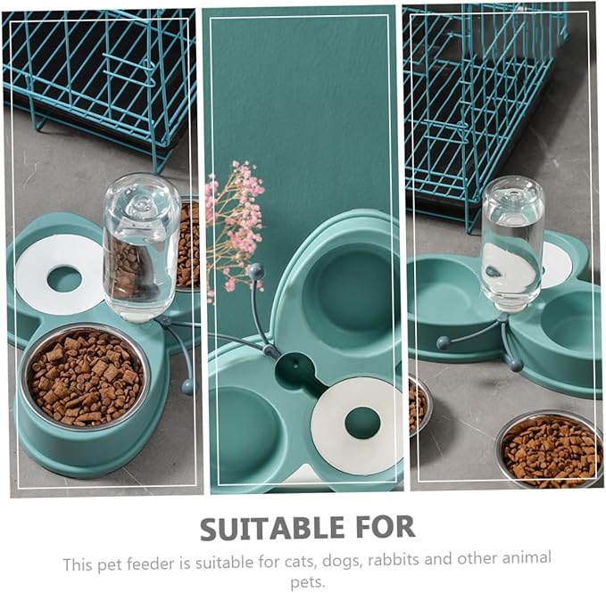 MERRYHAPY Automatic Dog Waterer Feeder Pet Water Dispenser for Kitten Puppy Cat Accessory Sturdy Safe Design