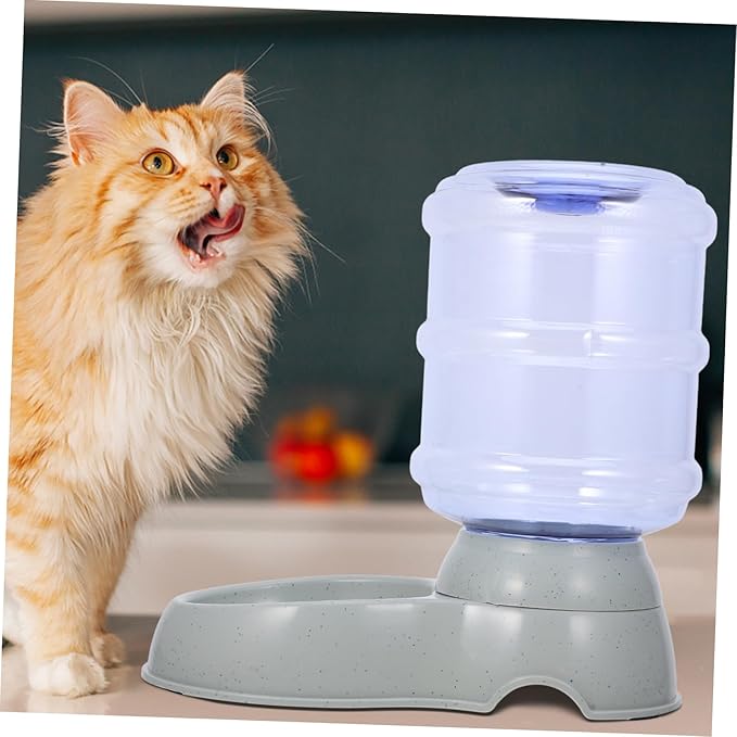 POPETPOP Automatic Cat Dog Water Dispenser Self-Filling Pet Watering Bowl Easy to Refill