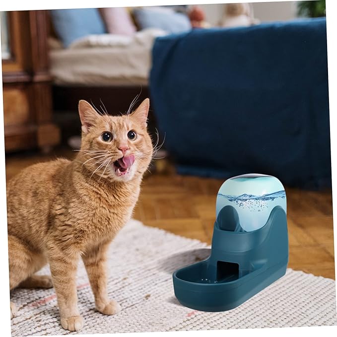 Didiseaon Pet Water Dispenser Auto Water Bowl for Cats Dogs Dog Bowl Dispenser Automatic Pet Feeder Drinking Feeding