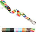 TSPRO Dog Training Leash with Sturdy Metal Buckle, 20 Inches Adjustable Short Leash for Large Dogs, Comfortable Padded Handle (Multi Colored)