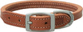 Terrain D.O.G. Buttered Harness Leather Hybrid Dog Collar, 3/4" x 15"