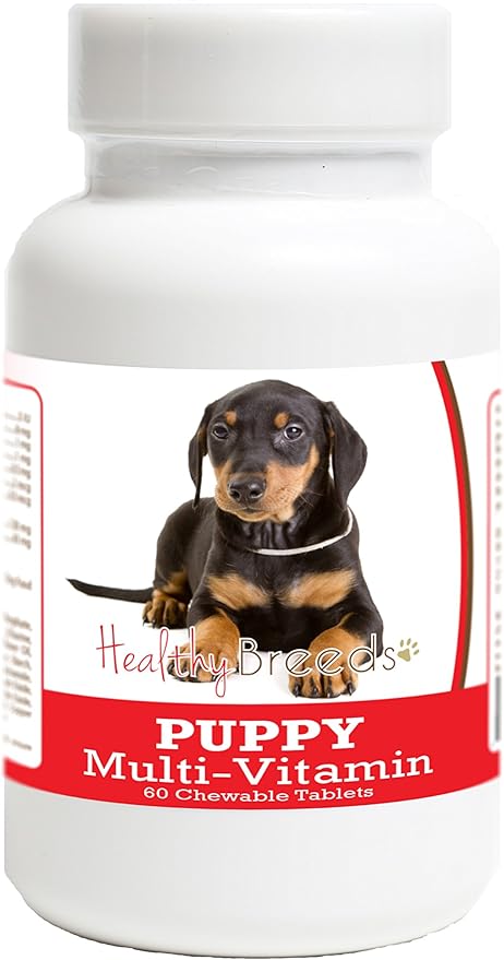 Healthy Breeds German Pinscher Puppy Dog Multivitamin Tablet 60 Count