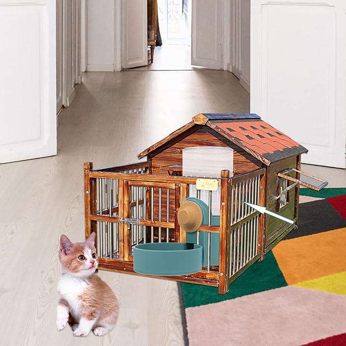 1Pc Automatic Cat Dog Water Dispenser Pet Water Container with Capacity for Cats Dogs Easy to Install and