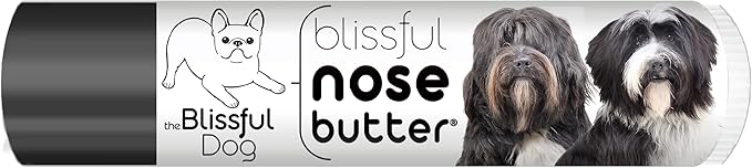 The Blissful Dog Tibetan Terrier Unscented Nose Butter - Dog Nose Butter, 0.15 Ounce