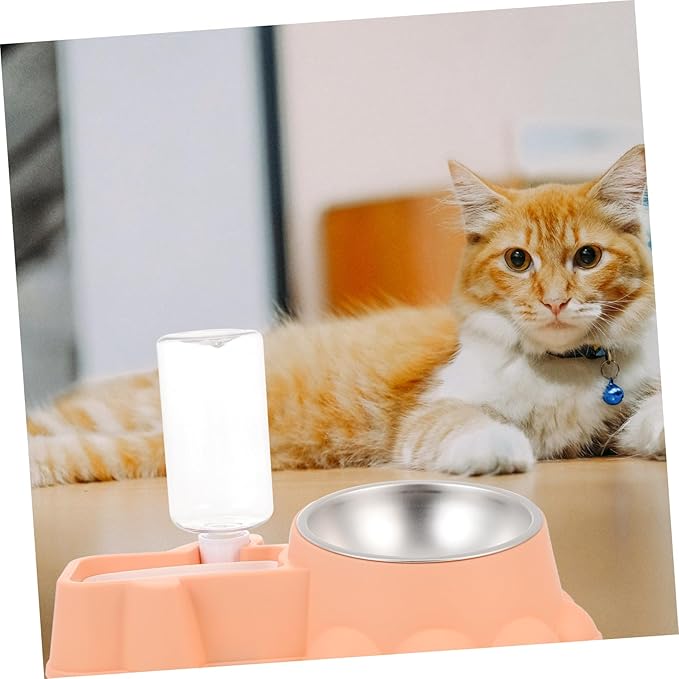Multifunctional Automatic Pet Feeding Bowl Water Container Dog Food Dispenser for Home Use Easy to Non-Skid Design
