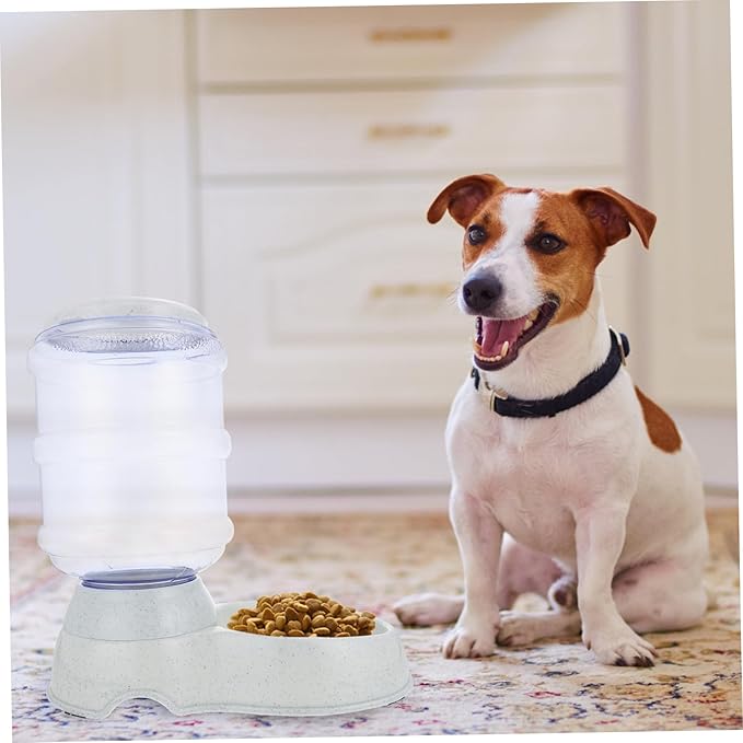 VANZACK Automatic Pet Food Dispenser for Cat Dog Unique Design Sturdy Construction Home Pet Supply