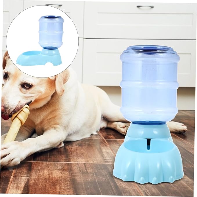 BESPORTBLE Automatic Dog Water Feeder Pet Pp Capacity Gravity Bowl Replacement for Old Bowls Random Color