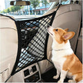 DYKESON Dog Car Net Barrier Pet Barrier with Car Mesh Organizer for Dog & Child, Safety Divider with Storage Pouch, Easy Install for Cars & SUVs