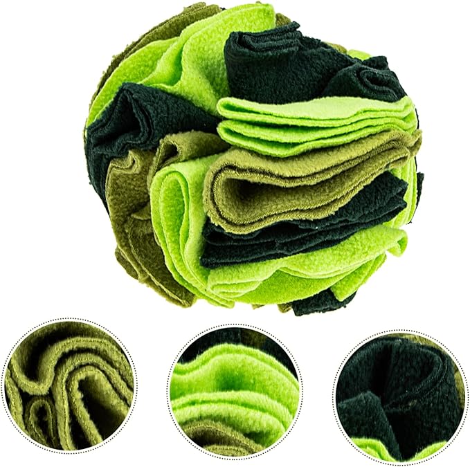 VICASKY Dog Ball Toys Interactive Sniffing Dog Toy Slow Feeder for Healthy Eating