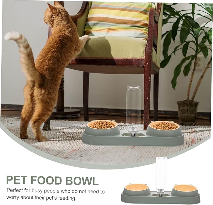 Automatic Feeder Dog Bowl Pet Food Dispenser Cat Bowl Food Dispenser Random Style