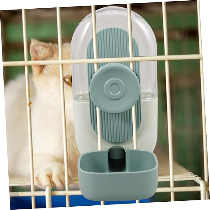 ibasenice Hanging Pet Water Dispenser for Dog Crate Automatic Water Feeder Leak Design Compact Easy Installation for Cats and Dogs