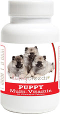 Healthy Breeds Keeshonden Puppy Dog Multivitamin Tablet 60 Count