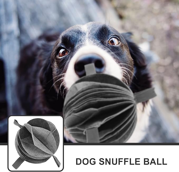 NOLITOY Dog Foraging Treat Dispensing Toy for Dogs Interactive Sniffing Toy to Combat Boredom Slow Feeding Puzzle for Healthy Eating Habits Easy to Clean and Design