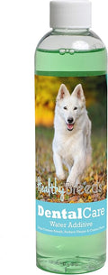 Healthy Breeds Dog Dental Care Water Additive for German Shepherd - Helps Freshen Breath, Reduce Plaque & Control Tartar - Mint Flavor - 8 oz