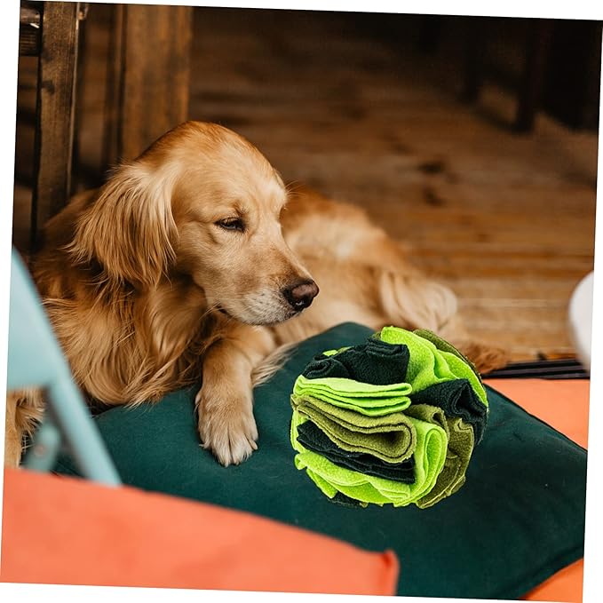 Dog Sniffing Training Toy Interactive Pet Food Leakage Ball for Slow Feeding and Engaging Playtime Upgraded Snuffle Ball for Dogs