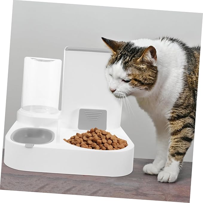 Plastic Pet Feeder Dispenser Automatic Water Feeder for Dogs and Cats Large Capacity Easy to Pet Water Bowl