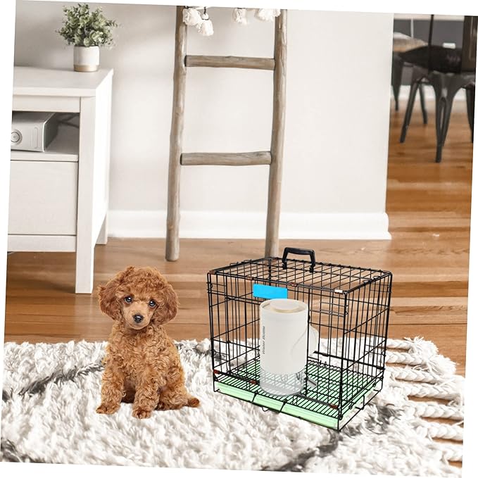 Milisten Automatic Pet Dog Water Feeder Hanging Water Dispenser for Dogs and Puppies Capacity Leak Design Height for Cages and Crates