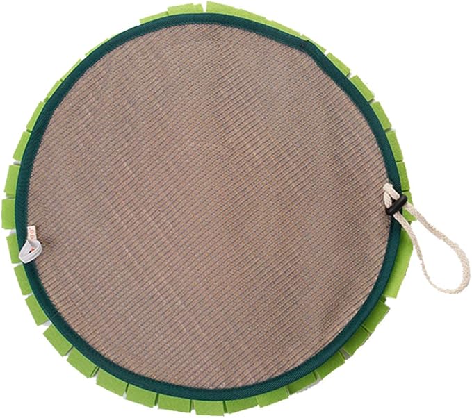 Pet Snuffle Mat Dog Feeding Mat,Bite-Resistant Dog Sniffing Pad, Nose Work Blanket Non Slip Pet Activity Mat,Dog Training Pad Non-Slip Woven Encourages Natural Foraging Skills 13.8" X 13.8"