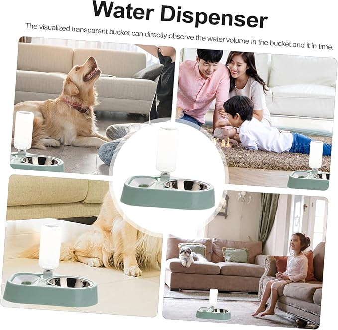 BESPORTBLE Automatic Pet Feeder Water Dispenser for Dogs Cat Pet Supplies Easy Clean