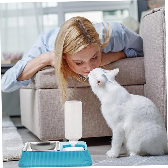Happyyami Elevated Dog Bowl Automatic Water Dispenser Multi-pet Feeder Dog Water Dispenser