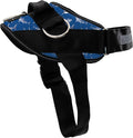 ShawnCo Essential Dog Harness, No-Pull Pet Vest with 3 Leash Clips, No Choke, Reflective, Adjustable and Padded, for Easy Walking and Training for Small, Medium and Large Dogs (White Sharks, S)