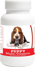 Healthy Breeds Basset Hound Puppy Dog Multivitamin Tablet 60 Count