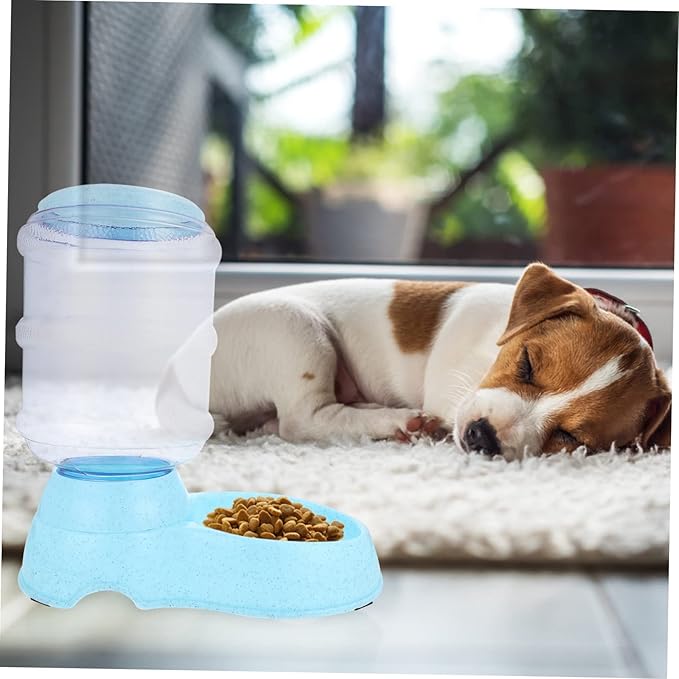 Automatic Pet Food Dispenser for Cats and Easy to Use for Supply Reduces Feeding Effort and Convenient Feeding