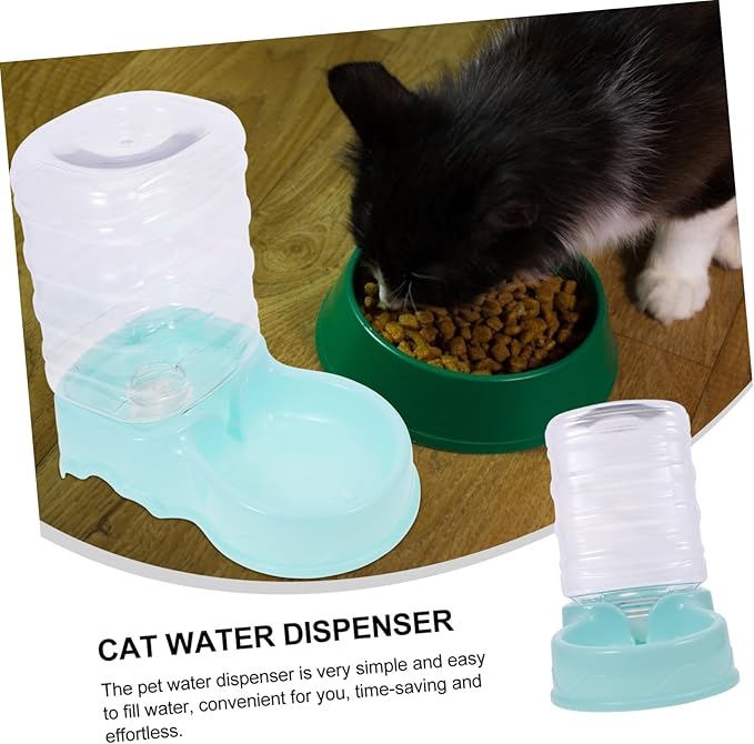 Feeder Bowl for Cats Automatic Pet Water Dispenser Intelligent Cat Water Feeder -Resistant Plastic