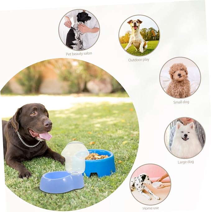 BESPORTBLE Water Bowl for Dogs Automatic Pet Water Feeder Dispenser Outdoor/Indoor Pet Drinking Tool Easy to Observe