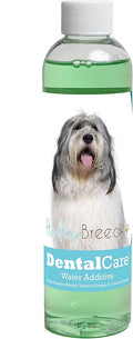 Healthy Breeds Dog Dental Care Water Additive for Polish Lowland Sheepdog - Helps Freshen Breath, Reduce Plaque & Control Tartar - Mint Flavor - 8 oz