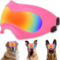 Dog Sunglasses,Doggles Anti-UV Protection, Pet Sunglasses with Adjustable Strap, Suitable for Motorcycle Car Driving Bike Riding Hiking Swimming Wind Dust Fog Dog Eye Protection