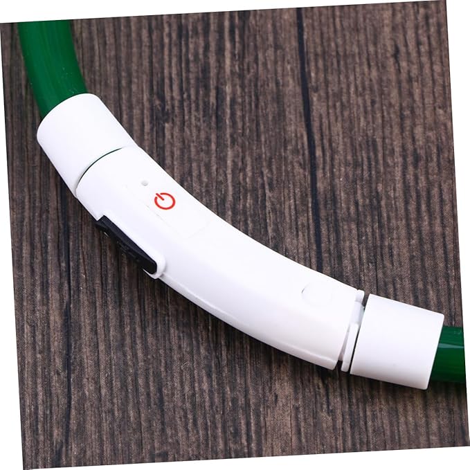 BESPORTBLE USB Charging Dog Collar Led Luminous Night Collar Modes Flashing for Pet Safety