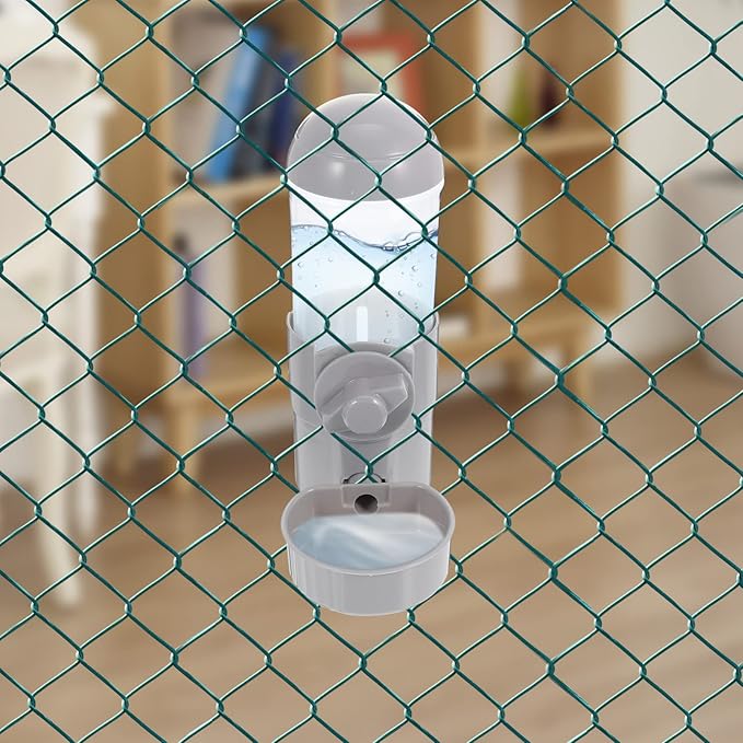 Mipcase Pet Water Feeder Auto Refill Sturdy Abs Construction Easy to Install Keeps Your Pet Hydrated