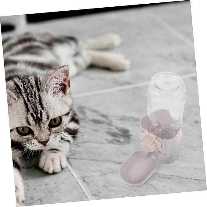 2pcs Pet Water Fountain Dog Water Dispenser Easy Install Cat Dog Bottle