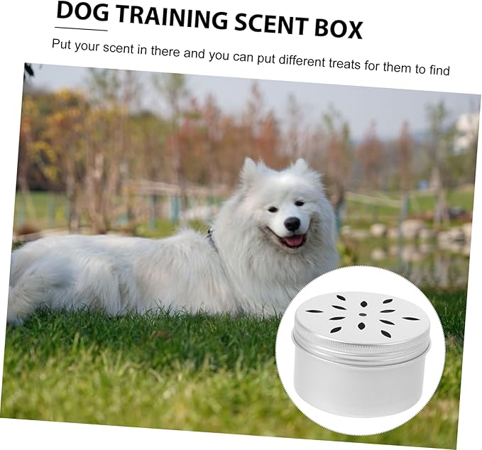 Kisangel 20pcs Dog Accessory Dog Kit Scent Training Work Training Tool Safe Aluminum Material
