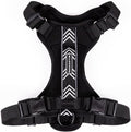 Wilderdog Lightweight Dog Harness with Reflective Straps - Small - Black