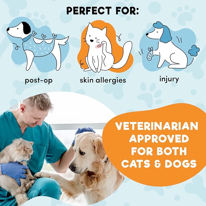 BENCMATE Inflatable Dog Cone Collar Alternative, Soft Dog Cone for Small Medium Large Dogs and Cats, Neck Recovery ECollar Donut Collar After Surgery (Medium, Donut-Strawberry)