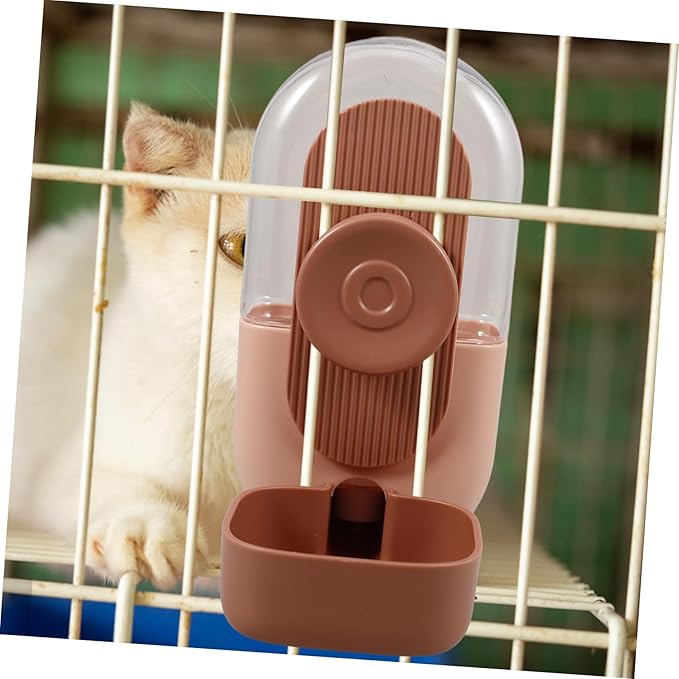 HANABASS 2pcs Automatic Pet Water Feeder Hanging Water Dispenser for Dogs and Cats Leak Design for Pet Cages