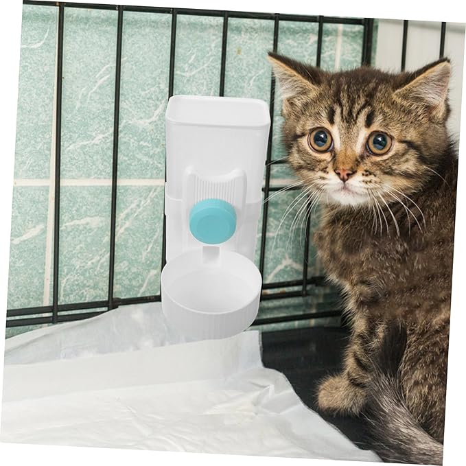 Automatic Pet Water Feeder for Dogs and Cats Secure Hanging Water Dispenser for Pet Cages for Animals Easy to Install Stable Design Comfortable Drinking