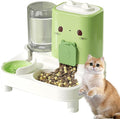 2 in 1 Dog Food Dispenser - Multifunctional Feeding Container with Water Bottle, Portable Food Storage | Detachable Waterer, Indoor and Outdoor Travel Accessory, Convenient Care Solution for D