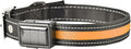 Brite Strike - LPCSU-ORANGE-LG - Solar & USB Rechargeable LED Lighted Dog Safety Collar - Make Your Dog Seen in the Dark – 2.5 Hr Run Time, Water Resistant - Large, Orange